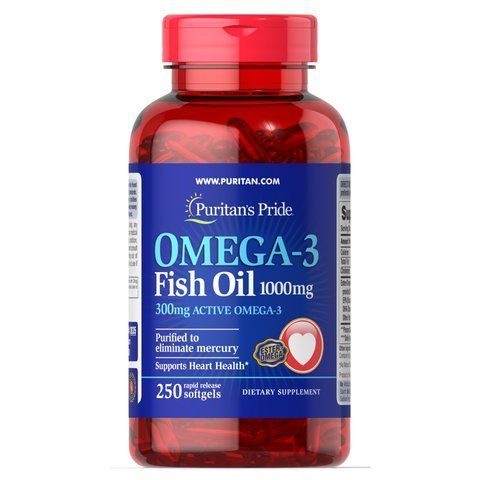 Омега 3 / Omega 3 1000mg - 250softgels 100-61-4909230-20 фото