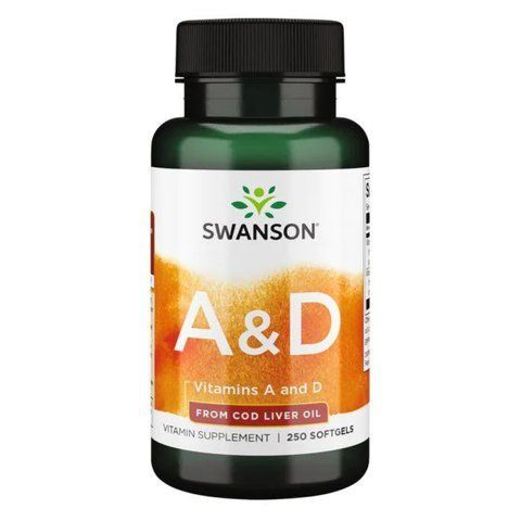Вітамін А/ Vitamin A D - 250 Sgels Per BottleВітамін А 100-67-8618337-20 фото