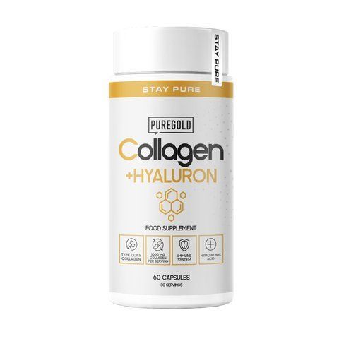 Колаген / Колаген / Collagen + Hyaluron - 60 caps 2023-10-5627 фото