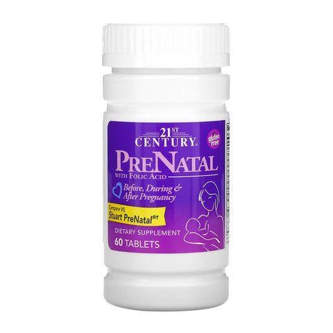 Мультивітаміни для вагітних / PreNatal - 60 tabs 2023-10-7070 фото