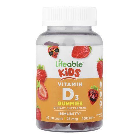 Витамин D/Vitamin D Kids - 60 gummies 2023-10-7301 фото