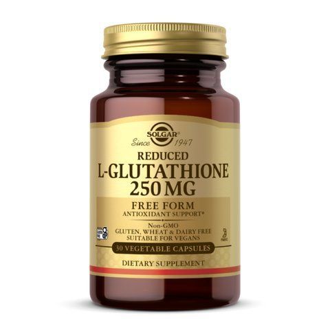 Амінокислотa / Reduced L-Glutathione 250mg - 30 vcaps 2023-10-4123 фото