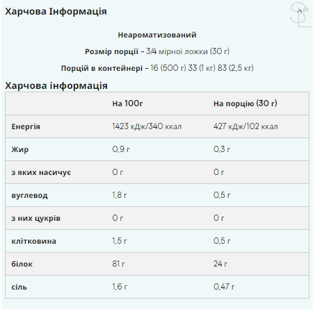Рослинний протеїн / Vegan Blend - 2500g Unflavored 100-28-6395673-20 фото