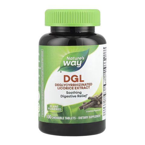 Адаптогени / DGL - 100 chew tabs 2023-10-6429 фото