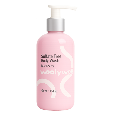 Безсульфатний гель для душу WoolyWoo Lost Cherry 400ml ВБГД-CL-400 фото