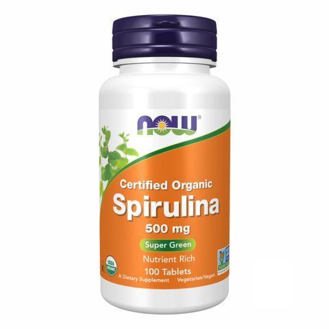 Спіруліна / Spirulina 500 mg - 100 tabs 2022-10-0083 фото