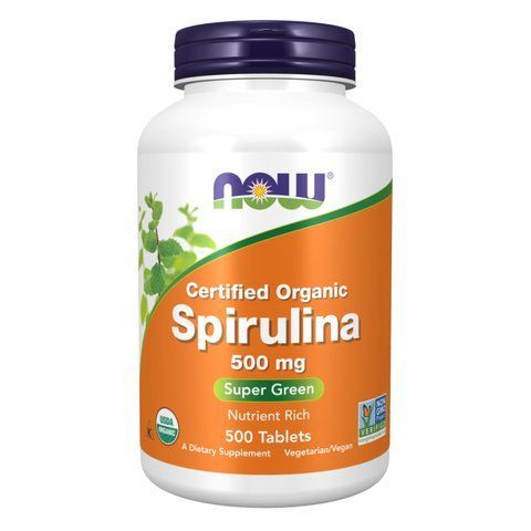 Спіруліна / Spirulina 500mg - 500 tabs 2022-10-0688 фото