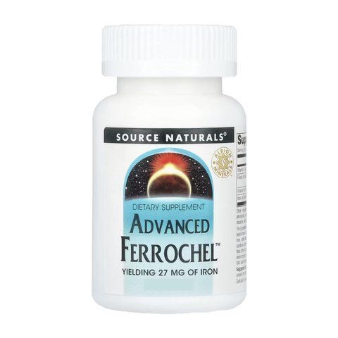 Залізо / Advanced Ferrochel&trade; 27mg - 90 tabs 2023-10-4623 фото