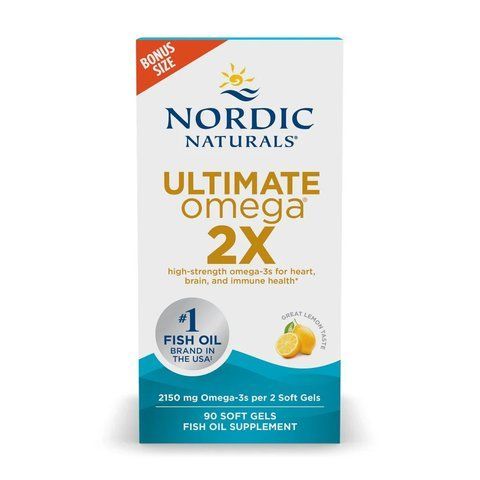 Омега 3 / Ultimate Omega 2X - 90 softgels 2023-10-5972 фото