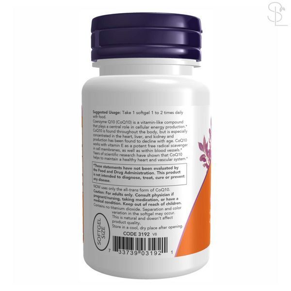 Коэнзим Q-10 / CoQ10 50mg + Vit E - 100 sgels 2022-10-1357 фото