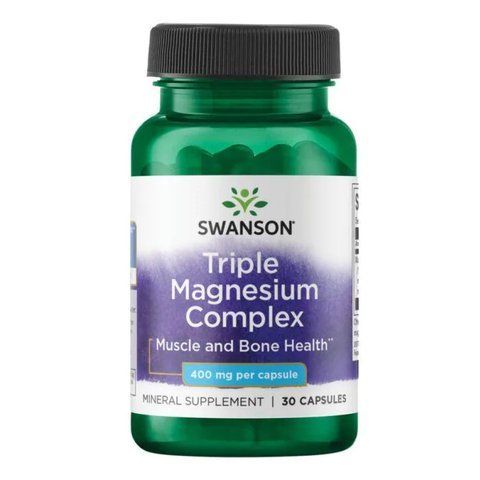 Магній / Triple Magnesium Complex 400mg - 300caps 100-99-6035872-20 фото