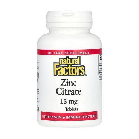 Цинк / Zinc Citrate 15mg - 30 tabs 2023-10-6701 фото