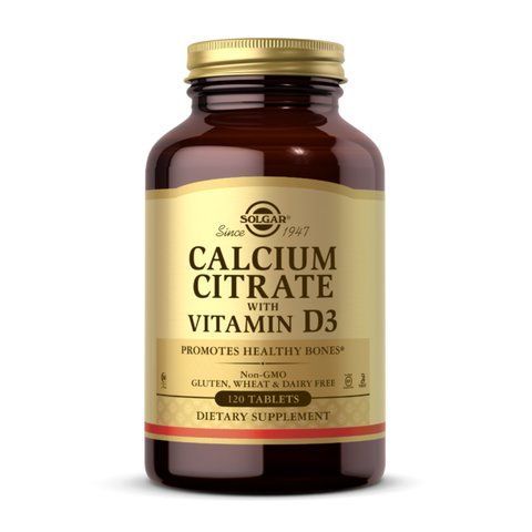 Кальций / Calcium Citrate with Vitamin D3 - 120 tabs 2023-10-3673 фото