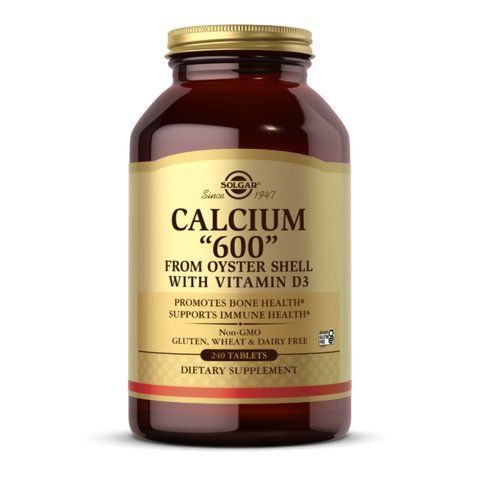 Кальцій / Calcium 600 (from Oyster Shell with Vitamin D3) - 240 tabs 2023-10-4109 фото