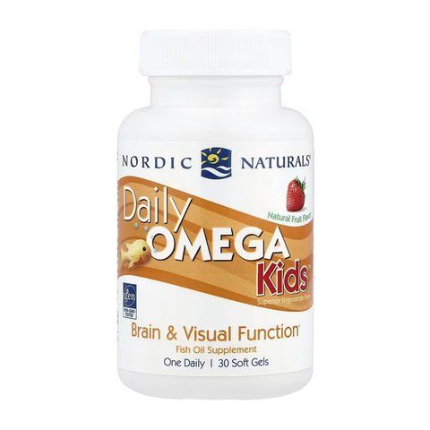 Омега 3 / Daily Omega Kids - 30 softgels Natural Fruit 100-21-9722861-20 фото