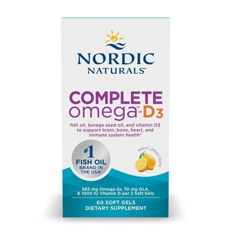 Омега 3 / Complete Omega-D3 - 60 softgels 2023-10-5951 фото