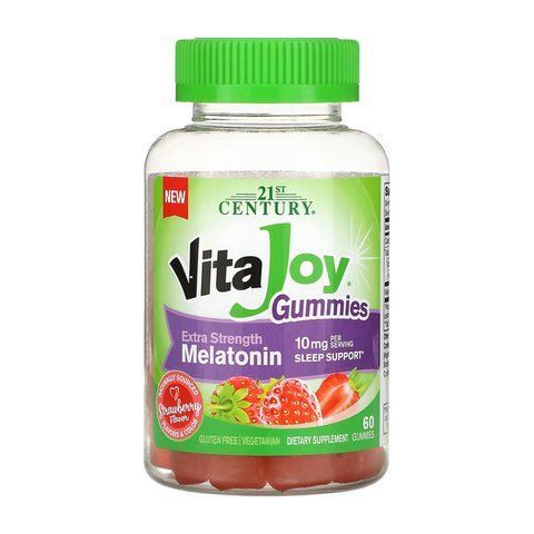 Мелатонин / VitaJoy Melatonin 10 mg - 60 gummies 2023-10-7061 фото