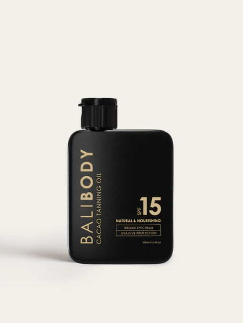 Олія для посилення засмаги Bali Body Cacao Tanning Oil SPF15 100 мл 87654321765 фото