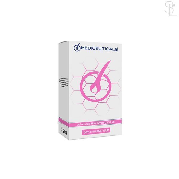 Набір для стимулювання росту волосся для жінок (сухе волосся) Mediceuticals Advanced Hair Restoration Kit 52010 фото