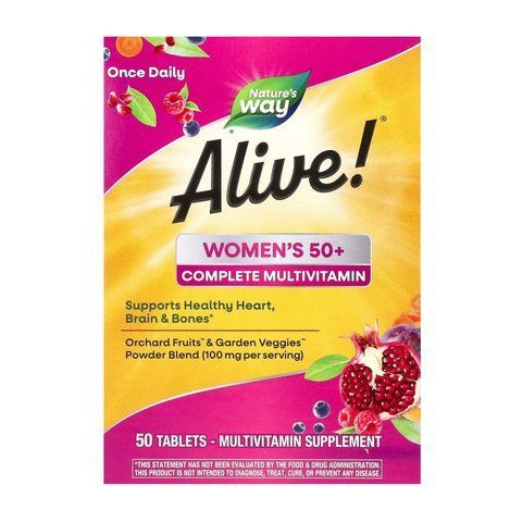 Мультивітаміни для людей 50+ / Women's 50+ Complete Multivitamin - 50 tabs 2022-10-1717 фото