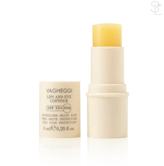 NEW! Бальзам и крем для губ и зоны вокруг глаз SPF 50 VAGHEGGI Lip And Eye Contour SPF 50 6ml 440129 фото
