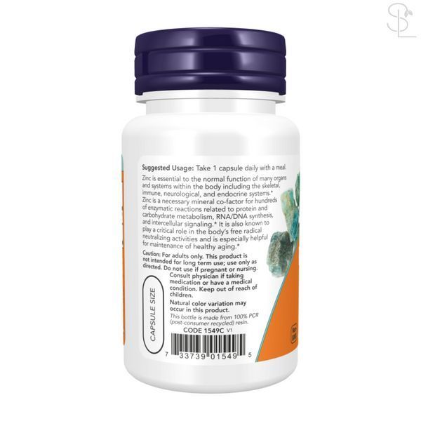 Цинк / Zinc Picolinate 50 mg - 30 vcaps 2023-10-3279 фото