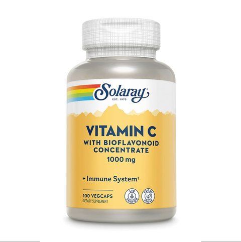 Вітамін С / Vitamin C with Rose Hips, Acerola & Bioflavonoids 1000mg - 100 vcaps 2023-10-2389 фото