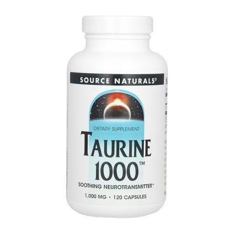Амінокислотa / Taurine 1000&trade; 1000mg - 120 caps 2023-10-2703 фото