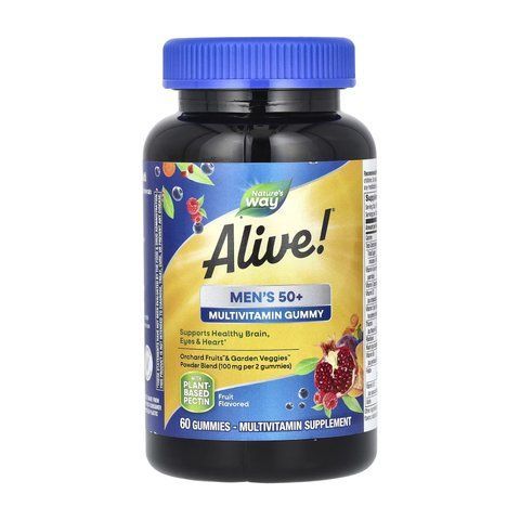 Мультивітаміни для людей 50+ / Men's 50+ Multivitamin - 60 gummies 2023-10-2170 фото