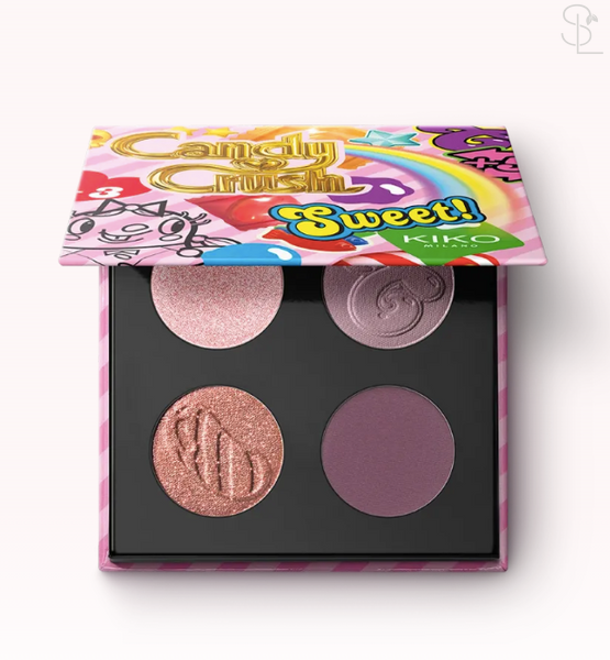 Палетка теней для век Kiko Milano Candy Crush&trade; Multi Finish Eyeshadow Palette 01 Sugar Sunset 40403 фото