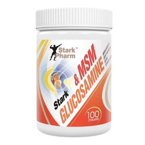 Хондропротекторы / Glucosamine MSM - 100g 100-68-7233651-20 фото