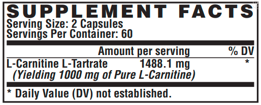 Амінокислотa / Lipo 6 Carnitine - 120 caps 100-60-6449309-20 фото