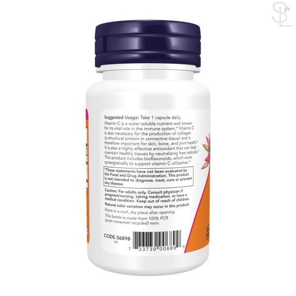 Вітамін С / Вітамін С / Vitamin C-1000 - 30 vcaps 2023-10-3277 фото