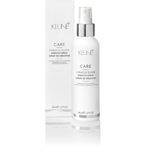 КОНЦЕНТРИРОВАННЫЙ КЕРАТИНОВЫЙ БУСТЕР УДИВИТЕЛЬНЫЙ ЭЛИКСИР KEUNE CARE LINE KERATIN SMOOTH MIRACLE ELIXIR SPRAY 140 ML 21467 фото