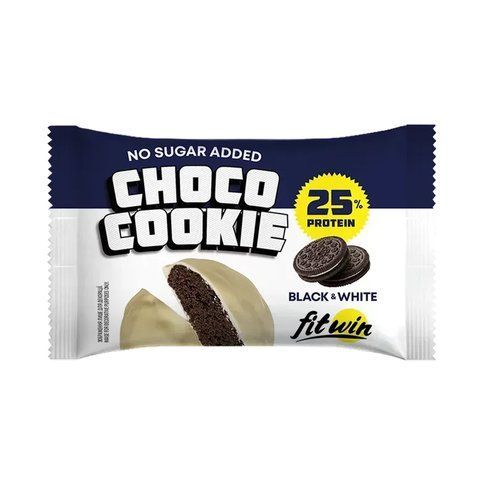 Дієтичне харчування / Choco Cookie 25% - 10x40g Black White 2024-11-0041 фото