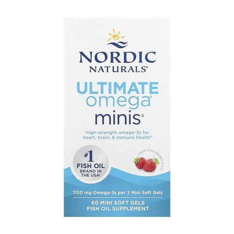 Омега 3 / Ultimate Omega 2X Minis - 60 mini softgels 2023-10-6516 фото