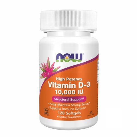 Вітамін D / VIT D-3 10,000 IU - 120 sgels 2022-09-1191 фото