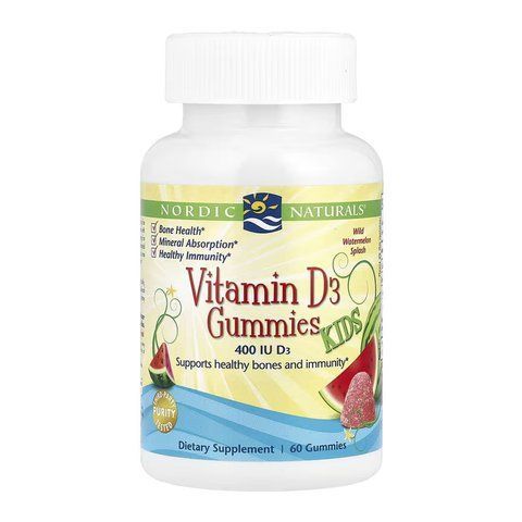 Вітамін D / Vitamin D3 Gummies Kids - 60 gummies 2023-10-5964 фото