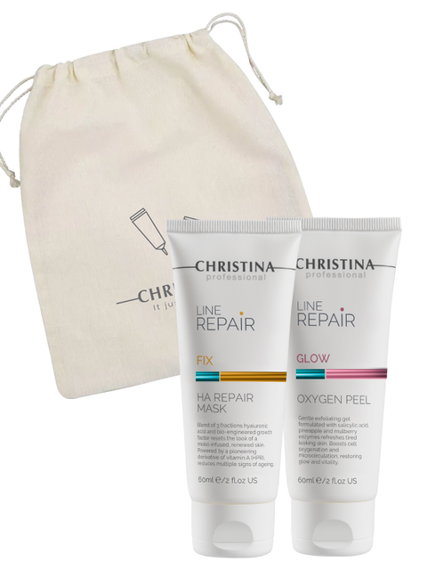 Набір для осіннього догляду CHRISTINA Line Repair Fix+ Glow 99124 фото
