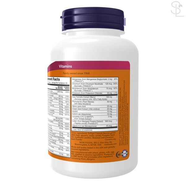 Мультивітаміни для чоловіків / Adam - 90 softgels 2022-10-0111 фото