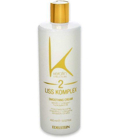 NEW!!! Випрямляючий крем без формальдегідів (фаза 2) Keratin Structure Liss Complex Smoothig Cream 400ml 5130 фото