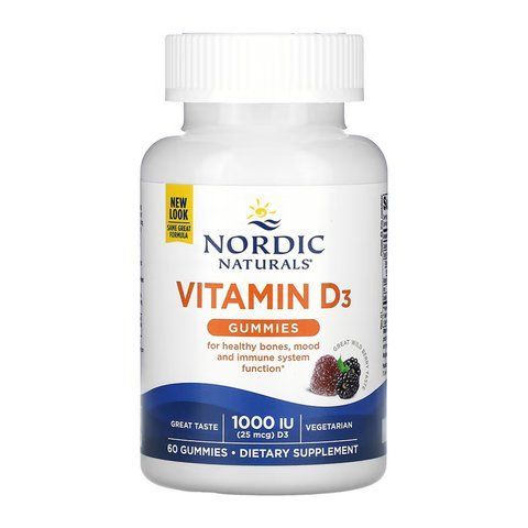 Вітамін D / Vitamin D3 - 60 gummies 2023-10-5979 фото