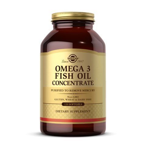 Омега 3 / Omega-3 Fish Oil Concentrate - 120 softgels 100-58-5816361-20 фото