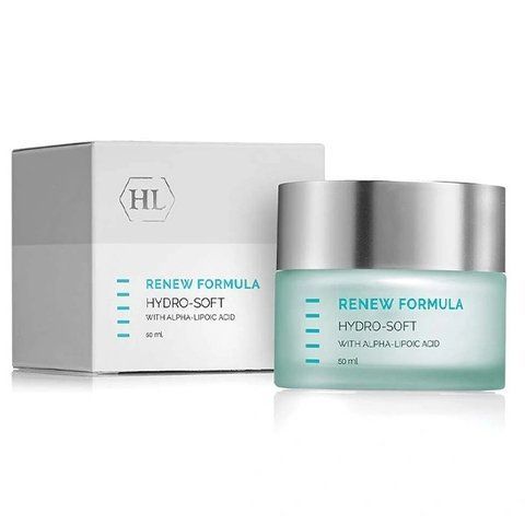Зволожуючий денний крем з азелаїновою кислотою - Holy Land Cosmetics Renew Formula Hydro-Soft Day Cream 50ml 1219 фото
