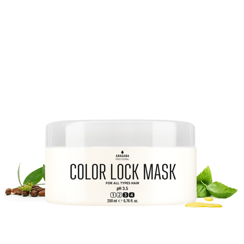 Маска "Закрепление цвета" ANAGANA COLOR LOCK MASK 200ml АМЗК-200 фото