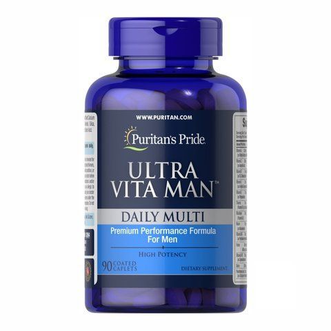 Мультивітаміни для чоловіків / Ultra Vita Man - 90 Caps 100-45-2086771-20 фото