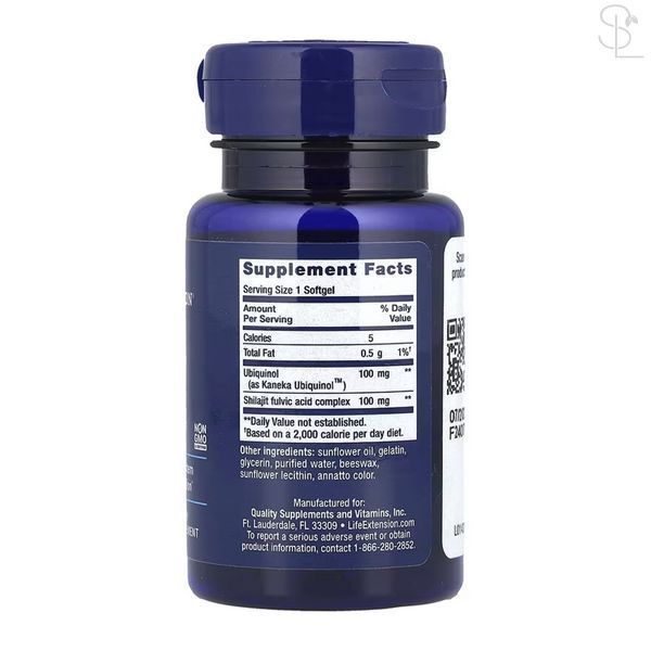 Коензим Q-10 / Super Ubiquinol CoQ10 with Enhanced Mitochondrial Support&trade; 100 mg - 30 softgels 2023-10-6354 фото