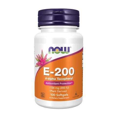 Витамин E / Vitamin E-200 D-Alpha Tocopheryl - 100 softgels 2023-10-3091 фото