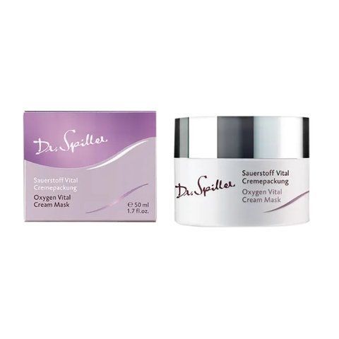 Киснева омолоджувальна крем-маска Dr. Spiller Oxygen Vital Cream Mask 50ml 116907 фото