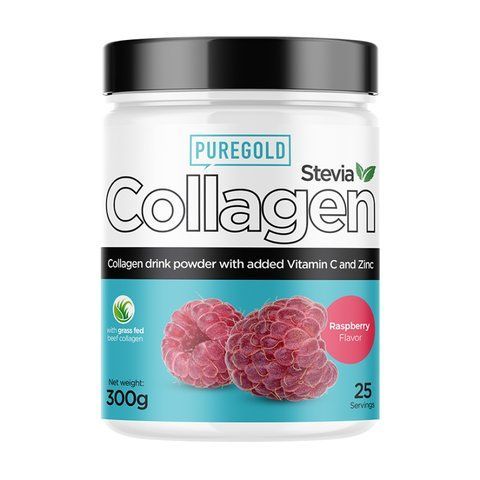 Колаген / Collagen Stevia - 300g Raspberry 2022-09-0487 фото